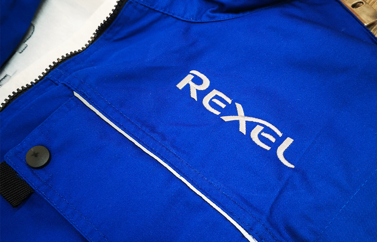 Veste personnalisée en broderie